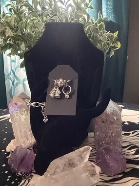 👰🏼‍♀️💒💍 BRIGHTON Silver Bell and Ring Charm Bracelet ‘Starter Kit’!